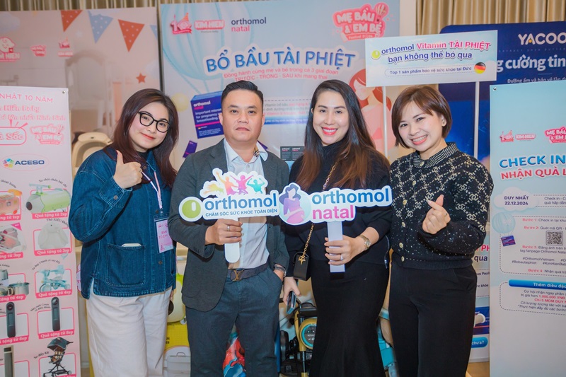 Cùng Orthomol Natal Lan Tỏa Yêu Thương Tại Sự Kiện "Mẹ Bầu Và Em Bé"