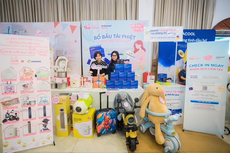 Cùng Orthomol Natal Lan Tỏa Yêu Thương Tại Sự Kiện "Mẹ Bầu Và Em Bé"