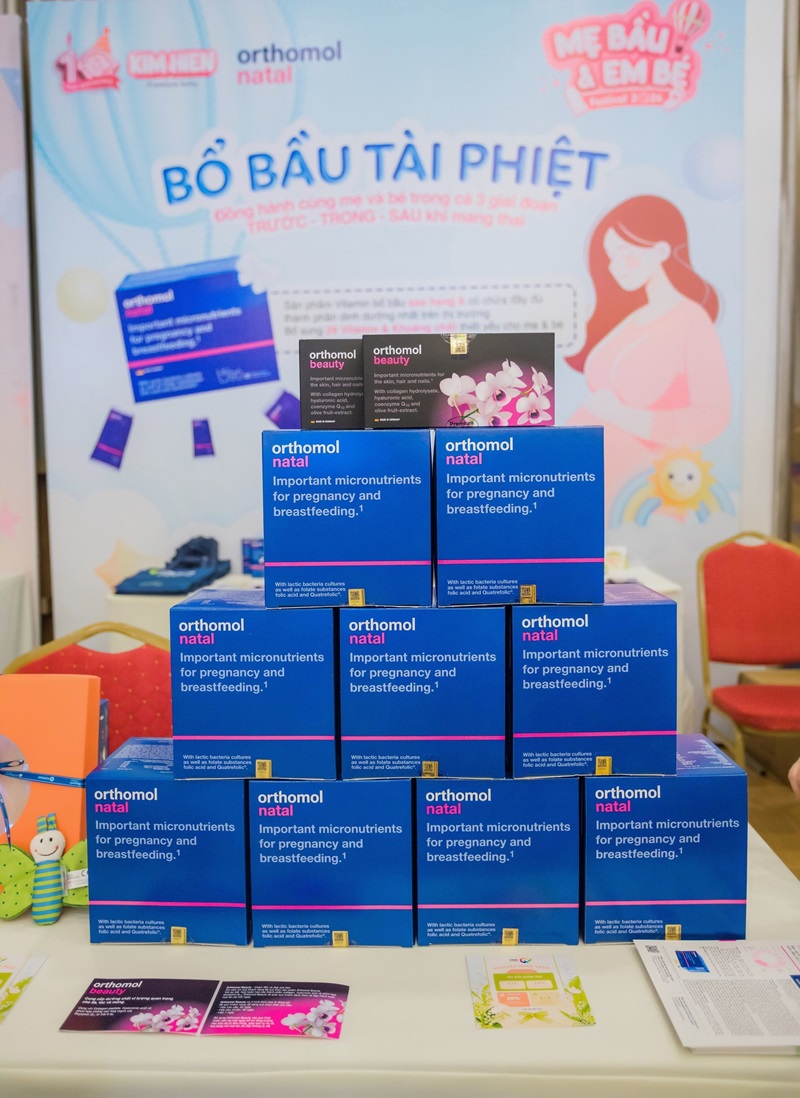 Cùng Orthomol Natal Lan Tỏa Yêu Thương Tại Sự Kiện "Mẹ Bầu Và Em Bé"