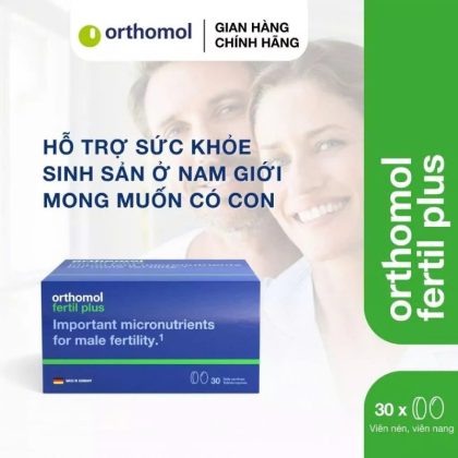 Orthomol Fertil Plus - Cải thiện sức khỏe sinh sản nam giới
