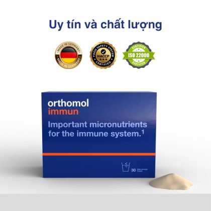 Orthomol Immun - Tăng cường hệ miễn dịch, đóng gói dạng bột