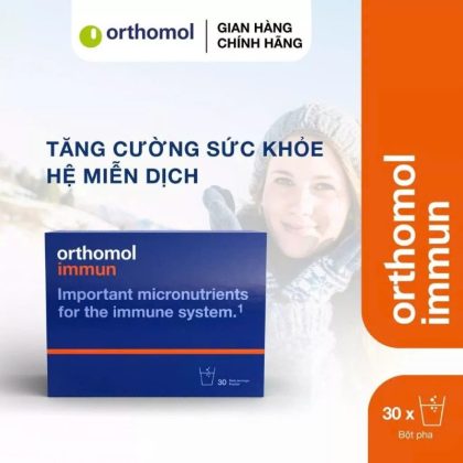 Orthomol Immun - Tăng cường hệ miễn dịch, đóng gói dạng bột